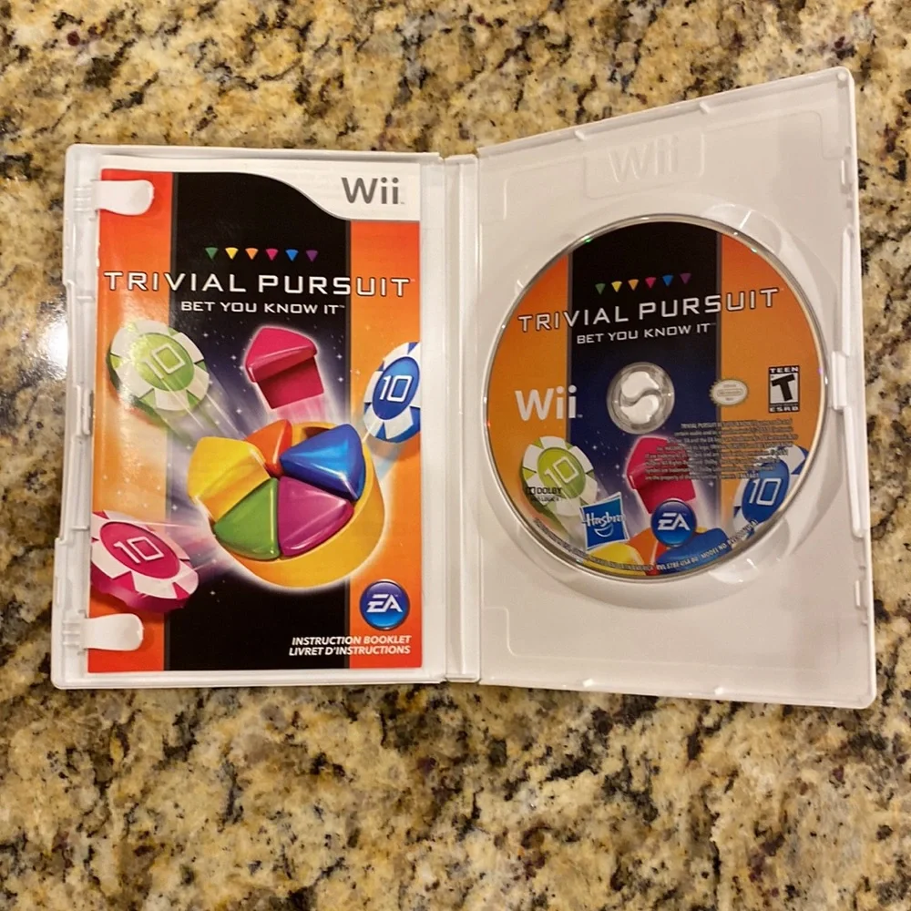 Wii Trivial Pursuit Bet You Know It